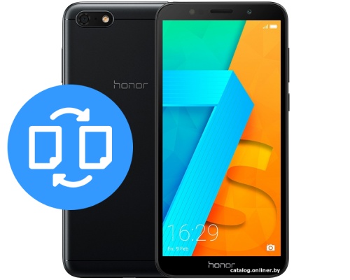 Замена дисплея (экрана) Honor 7S